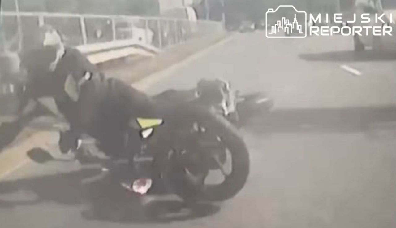 Boli od samego patrzenia. Dramatyczne nagranie z Warszawy