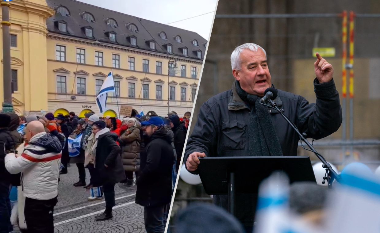 Massive protests sweep Munich: thousands unite against Middle East conflict