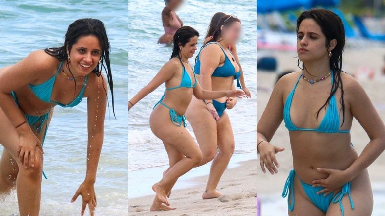 Camilla Cabello dokazuje na plaży w turkusowym bikini