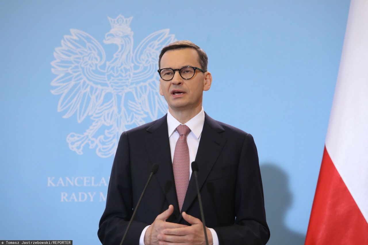 Morawiecki: przestrzegam wszystkich, w tym Solidarną Polskę, aby nie igrać z ogniem