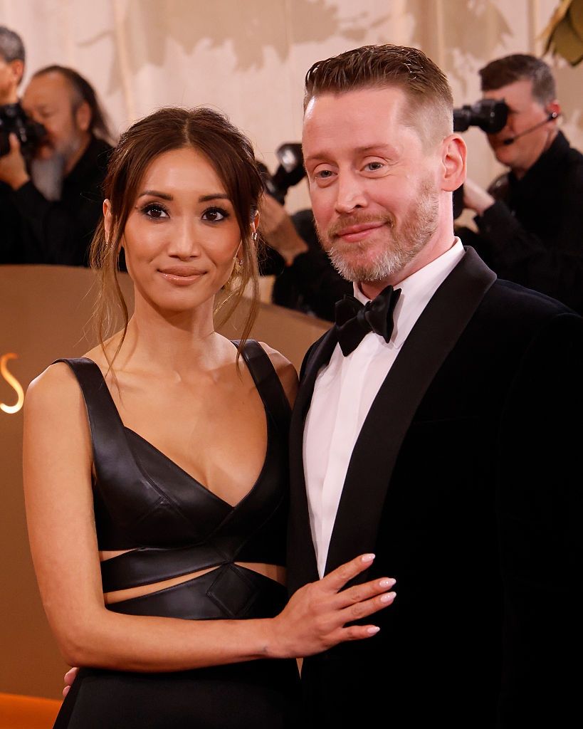 Macaulay Culkin i Brenda Song na Złotych Globach