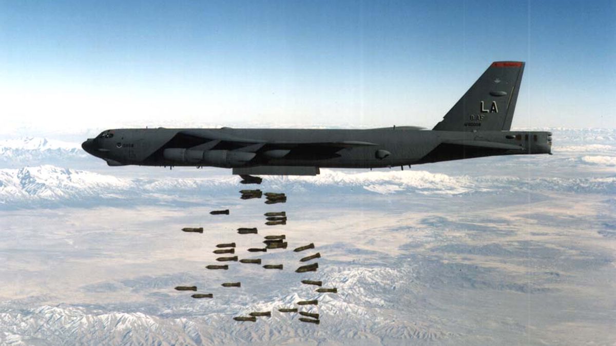 B-52 zrzucił ładunek