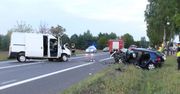 Poważny wypadek na krajowej 11