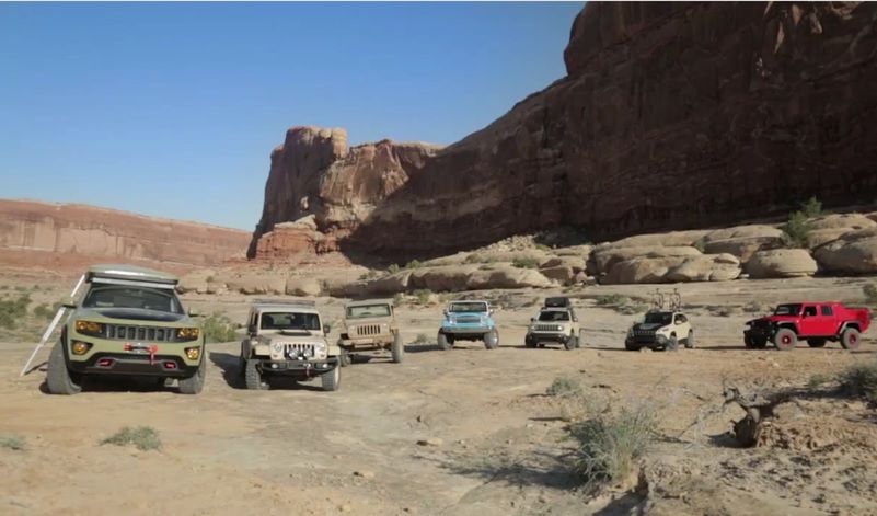 Koncepty z Moab Jeep Safari 2015 [wideo]