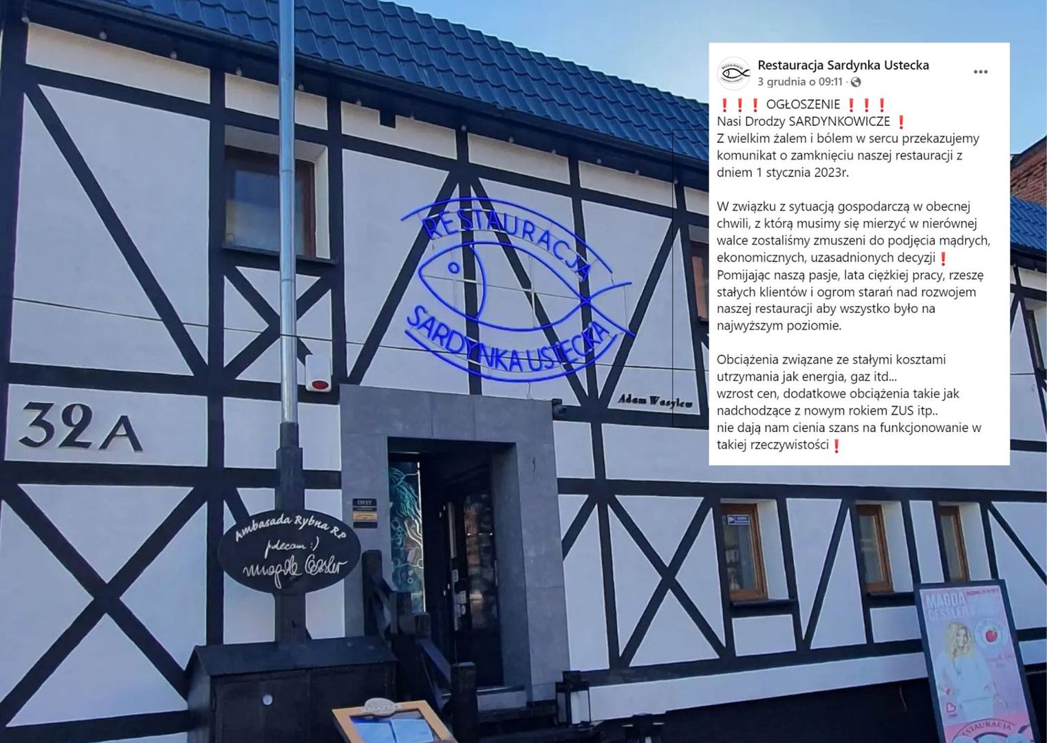 Najlepsza restauracja w Polsce znika z mapy. "Zostaliśmy zmuszeni"