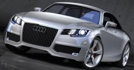 Audi R7 Concept - Panamera na kolanach?