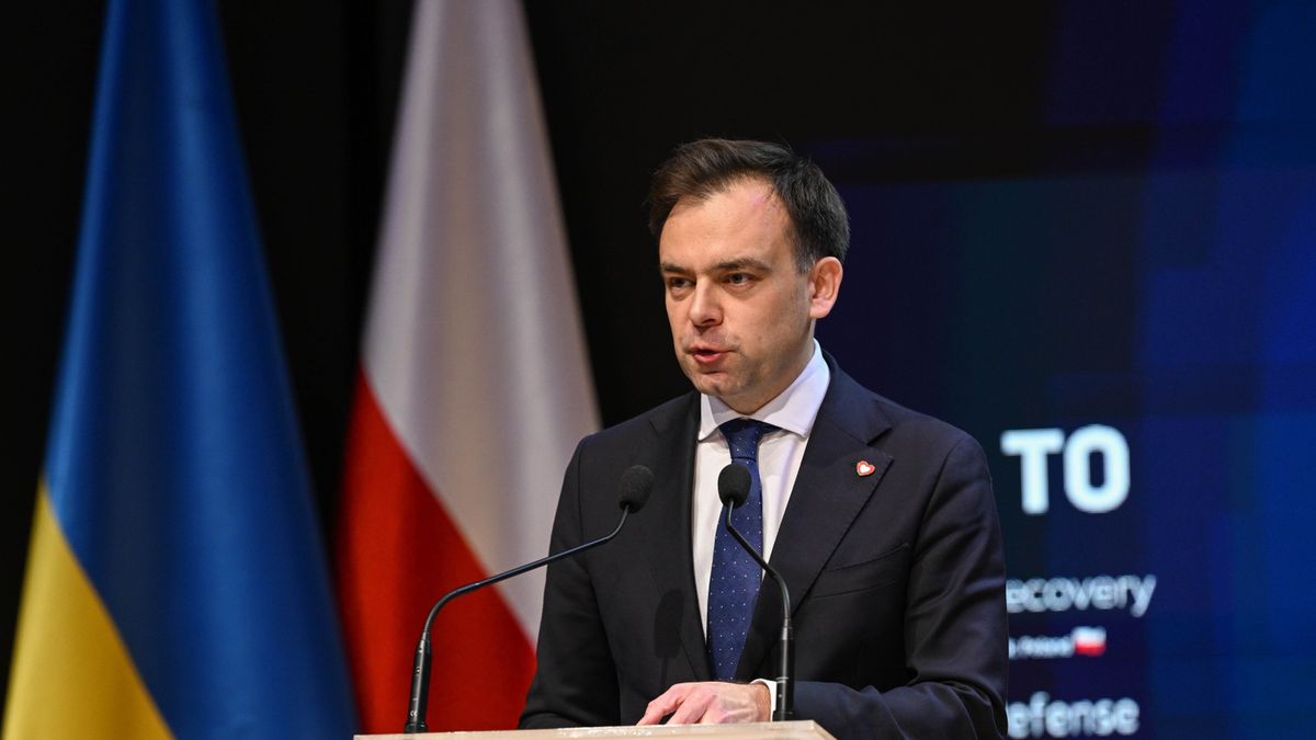 Minister finansów Andrzej Domański