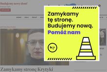 Krytyka Polityczna prosi o wsparcie 