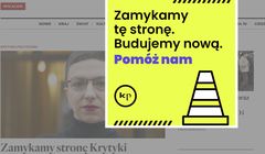 "Krytyka Polityczna" znów działa w internecie. Tak prosi o wsparcie