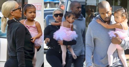 North West w różowej sukience! (ZDJĘCIA)
