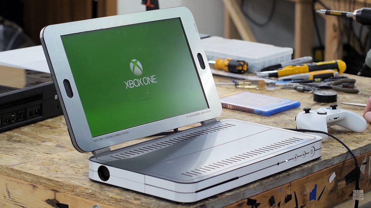 Majsterkowanie dla zaawansowanych: Xbox One S w formie laptopa 1