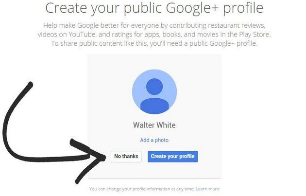 Google+ nie