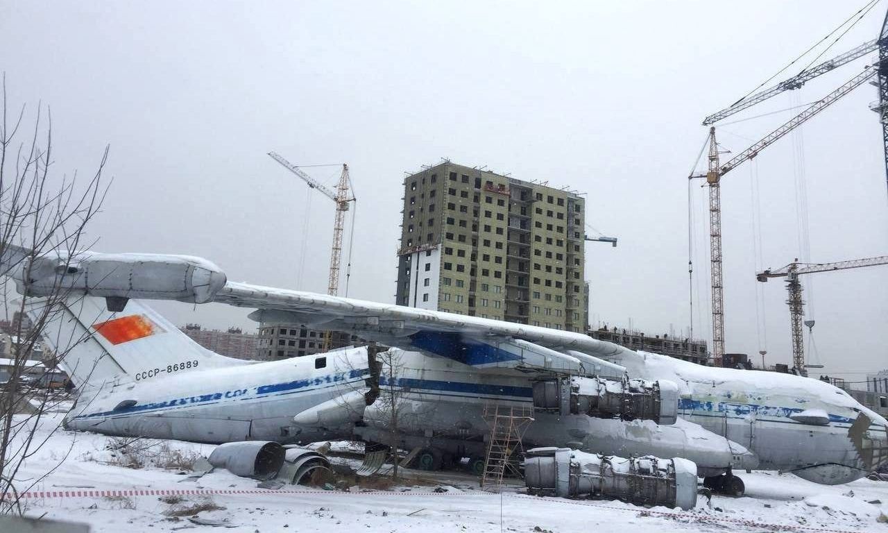 Soviet-era electronic warfare jet faces final dismantling