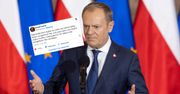 Tusk zamieścił wpis. "Do takiej roboty mnie wynajęliście"
