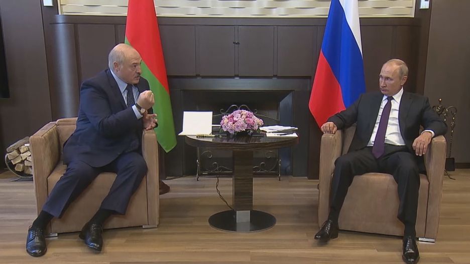 Władymir Putin i Aleksander łukaszenka rozmawiali o sytuacji na Białorusi