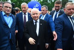 Jarosław Kaczyński w Sochaczewie. Chce dymisji Michała Cieślaka