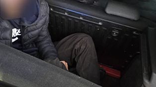 Migranci ukryci w aucie na S61. Jeden z pasażerów jechał w bagażniku