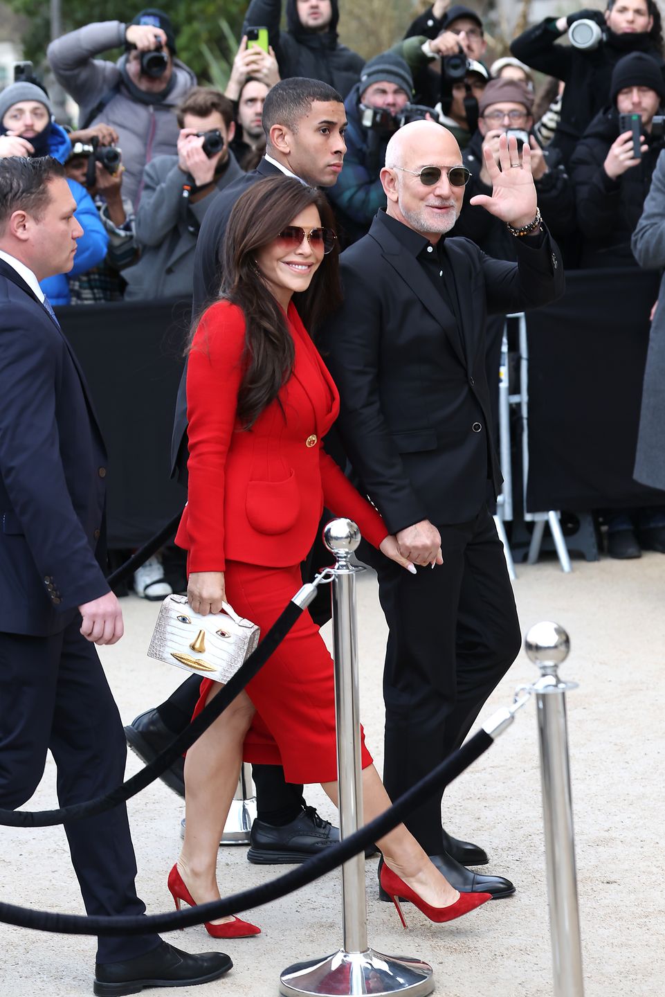 Lauren Sánchez i Jeff Bezos, Paris Fashion Week, styczeń 2026