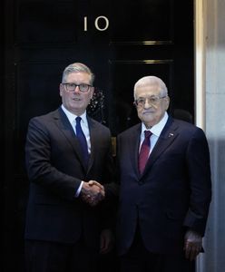 Historyczne spotkanie. Prezydent Palestyny w Londynie