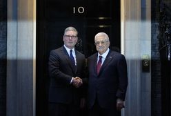 Historyczne spotkanie. Prezydent Palestyny w Londynie