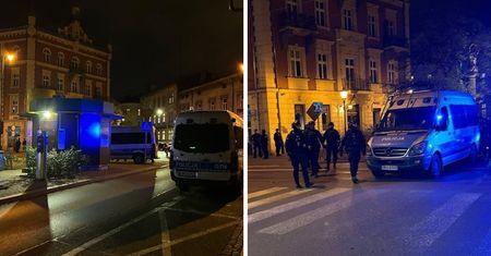 Kilkuset policjantów na ulicach Krakowa. Ogromna akcja służb