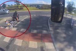 Olsztyn. Policja zatrzymała motocyklistę, który potrącił 6-latkę na pasach