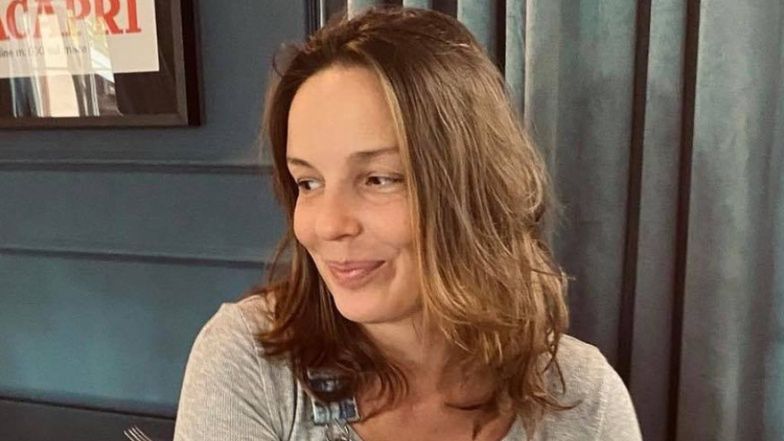 Agnieszka Włodarczyk karmi synka piersią w restauracji