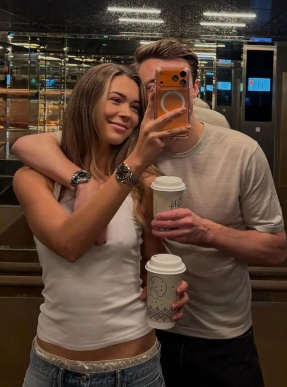 Sandra Kubicka z ukochanym