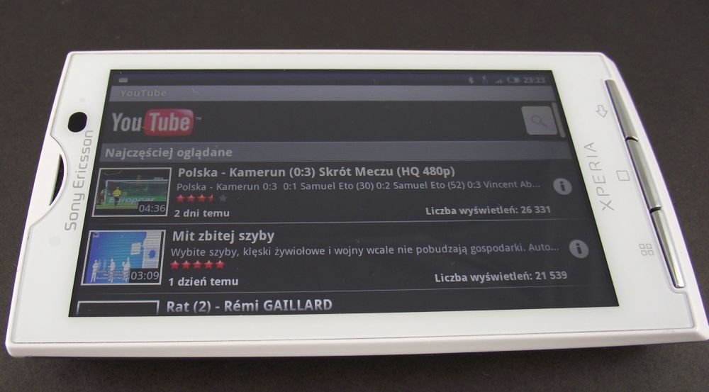 Sony Ericsson Xperia X10 - test cz.2 14