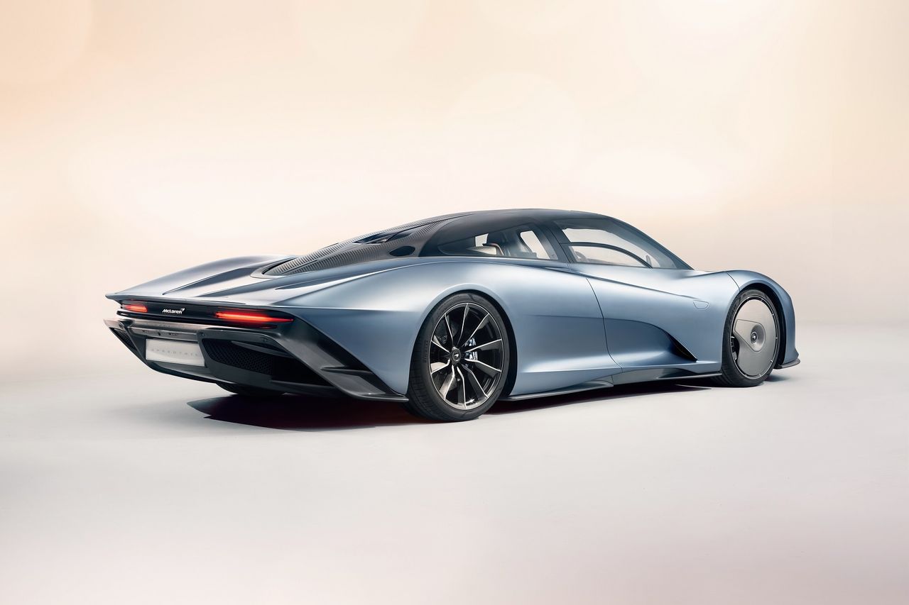 Gdyby twórcy Blade Runnera narysowali wizję auta sportowego na 2019 rok, pewnie wyglądałaby jak Speedtail