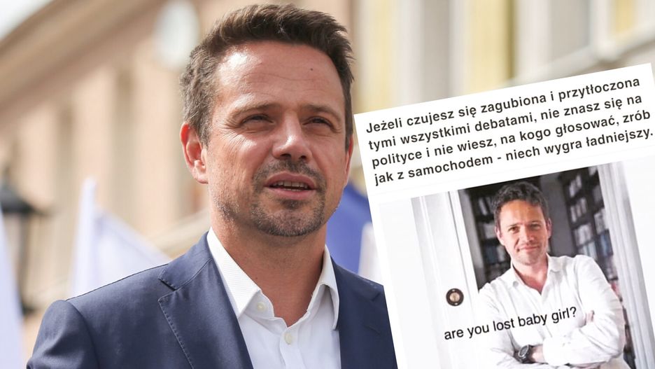 W sieci krążą memy odwołujące się do wyglądu Rafała Trzaskowskiego