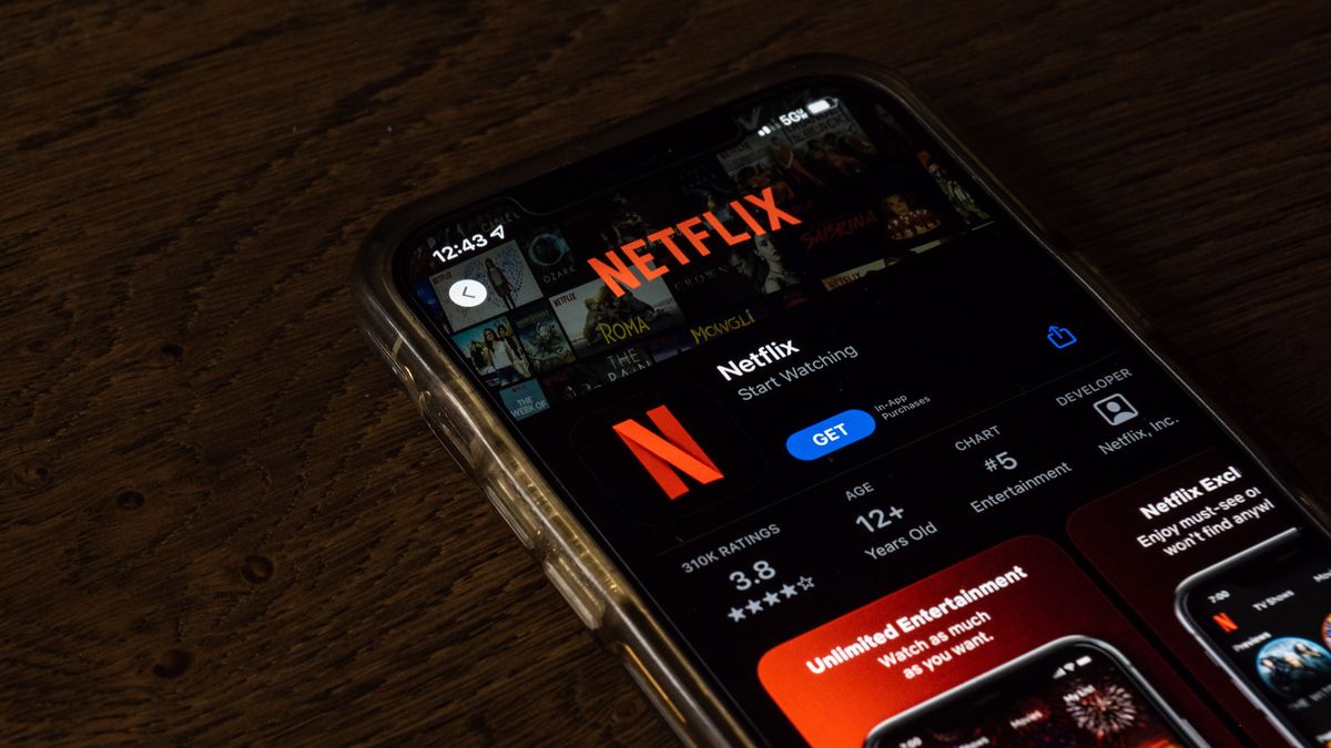 HOUSTON, TEXAS - APRIL 19: In this photo illustration, the Netflix app is shown on a mobile phone on April 19, 2022 in Houston, Texas. The company Netflix is expected to report its first-quarter earnings after the close of trading later today. The report will be for the fiscal Quarter ending March 2022. (Photo Illustration by Brandon Bell/Getty Images)