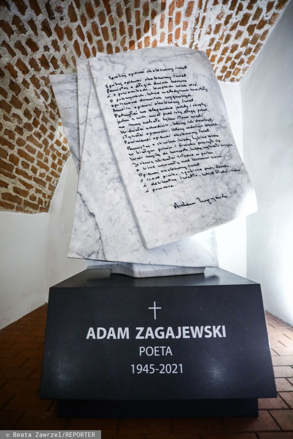 Pogrzeb Adama Zagajewskiego