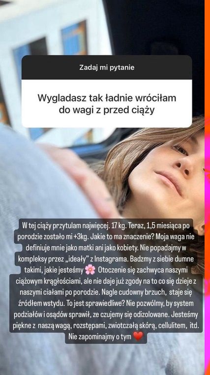 Pola Wiśniewska mówi o szóstym porodzie