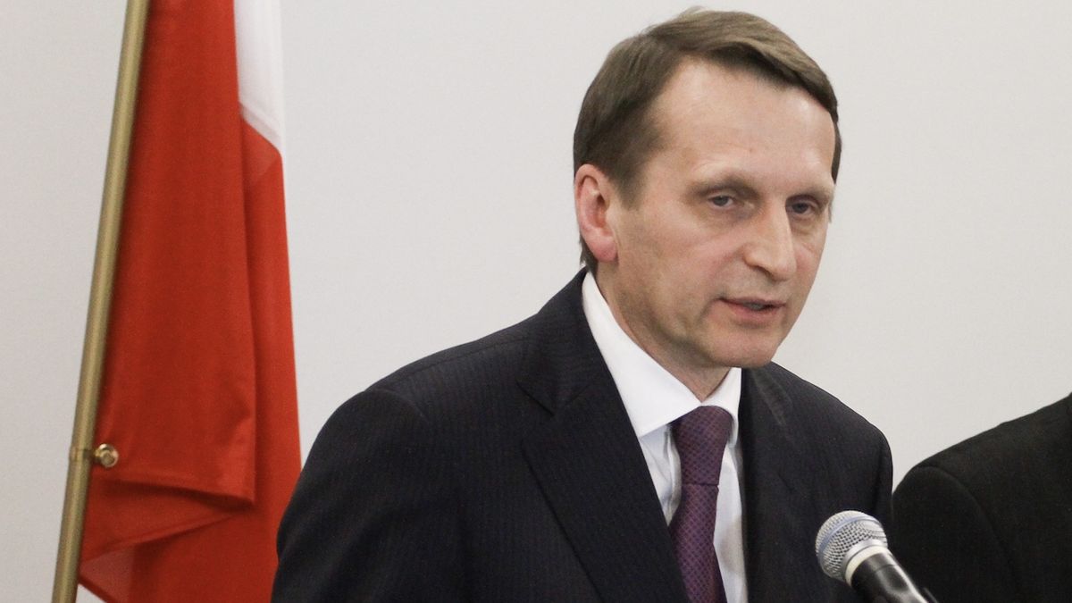 Siergiej Naryszkin, szef rosyjskiego 