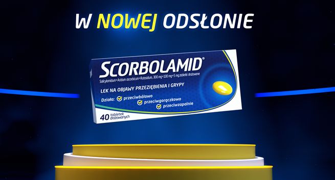 Polpharma promuje lek na przeziębienie Scorbolamid