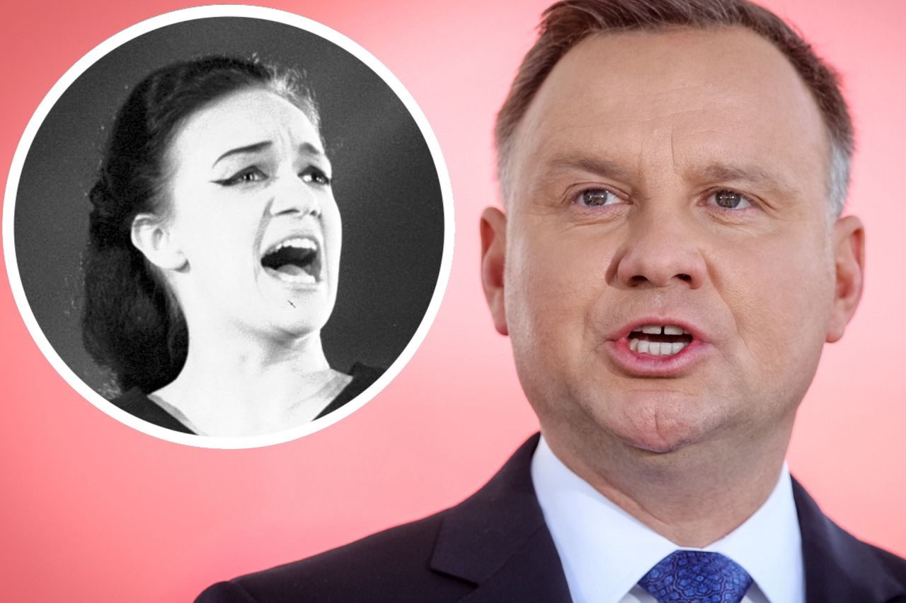 Andrzej Duda żegna Ewę Demarczyk. "Jej odejście jest wielką stratą dla polskiej kultury"