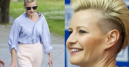 Małgorzata Kożuchowska wróciła do blondu. Już nie walczy z "plagami Breslau"? (ZDJĘCIA)