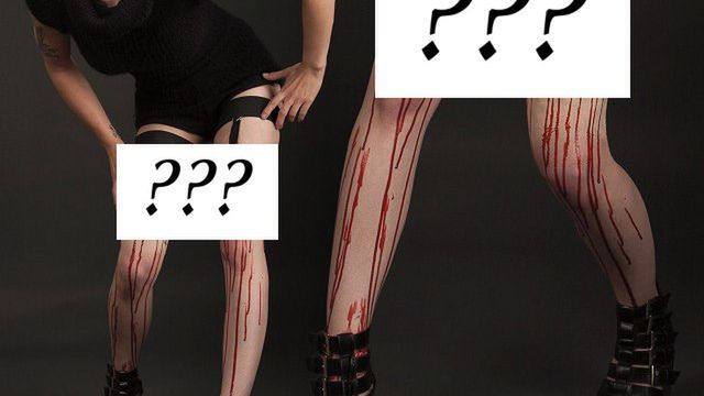 Pończochy dla naprawdę ostrych/dziwnych dziewczyn 1