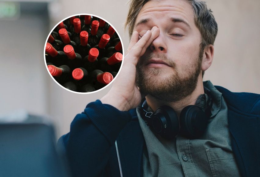 Groźniejszy niż kac. Taki objaw daje zatrucie alkoholem