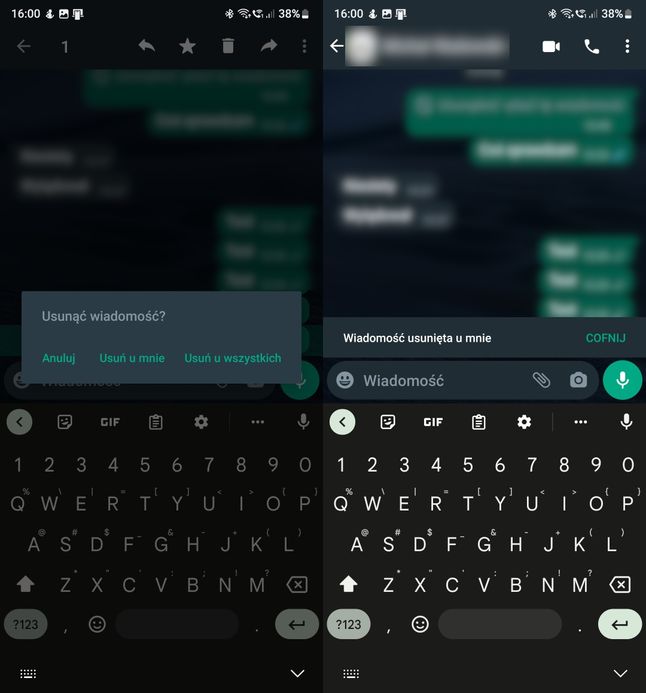 The end of accidentally deleted messages on WhatsApp