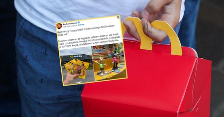 Oto co dostają dzieci. Pokazał zdjęcia z białoruskiego McDonald's