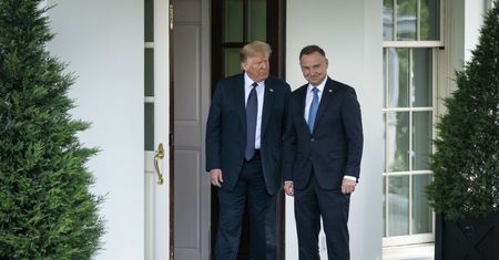 W wywiadzie zapytano go o Trumpa. Duda podzielił się anegdotą