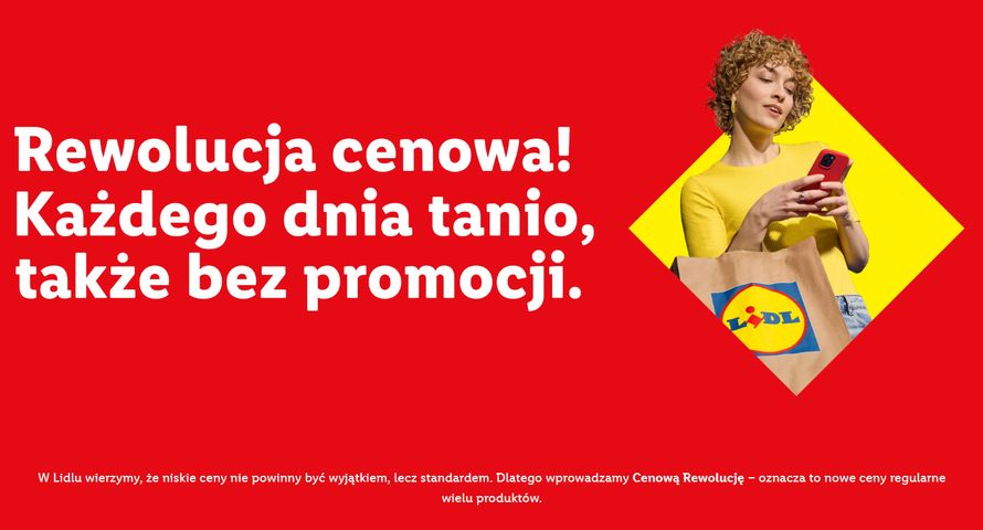 Lidl w swoich reklamach uderza w konkurencję. Najmocniej w Biedronkę