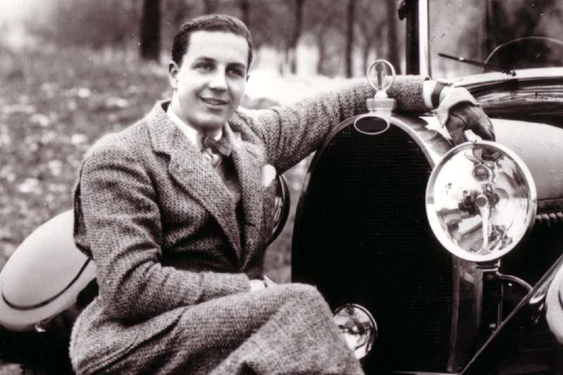 Młody Ettore Bugatti