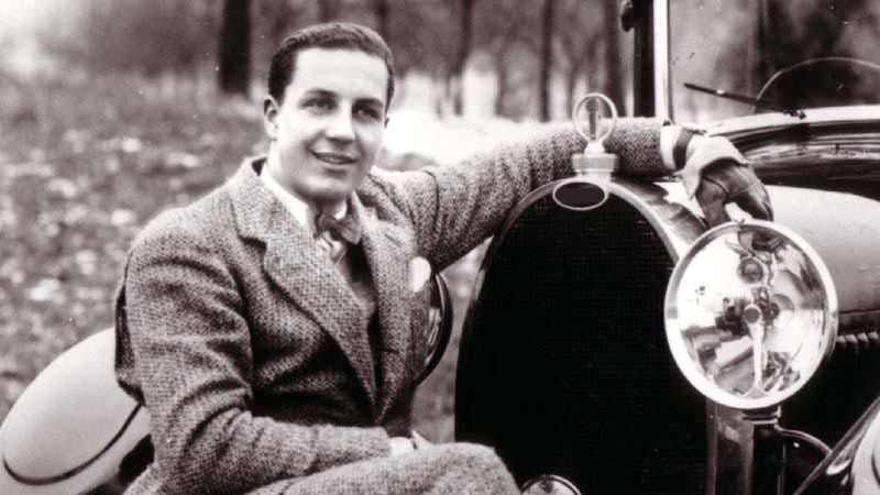 Młody Ettore Bugatti