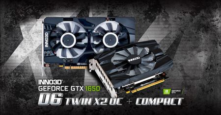 Podobne, ale jednak inne - Inno3D prezentuje nowe wersje kart GeForce GTX 1650