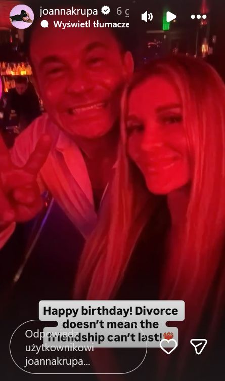 Joanna Krupa i Romain Zago