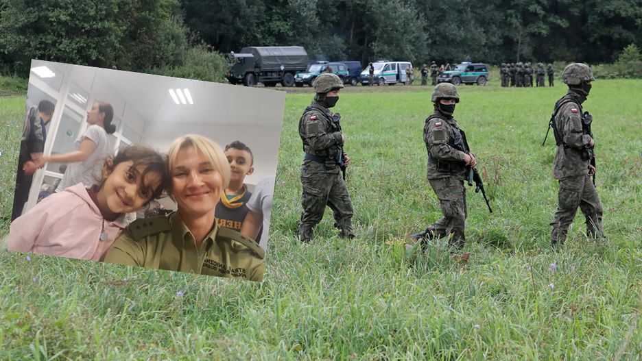 Iracka rodzina wypchnięta z Polski? Straż graniczna publikuje nowe zdjęcia