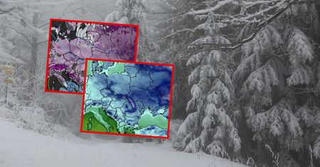 Arktyczny "jęzor" nad Europą. Tak zimno nie było od dawna